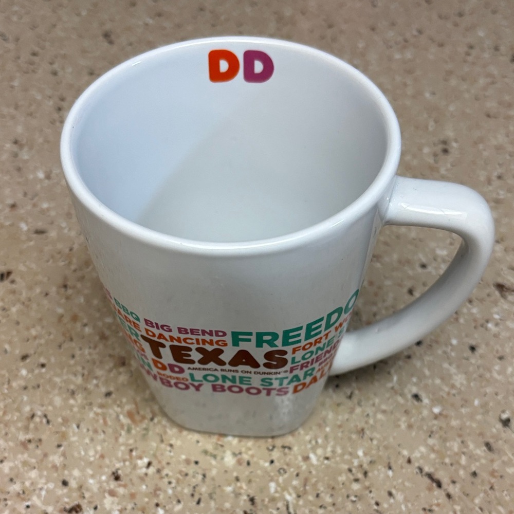 Texas Freedom White Mug